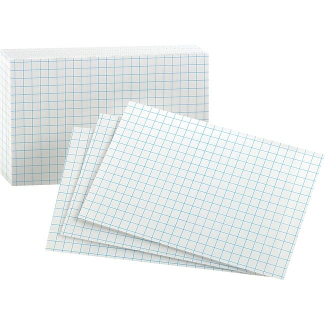 TOPS Products / ACCO legacy Oxford Card Index Grid 3X5 We OXF02035