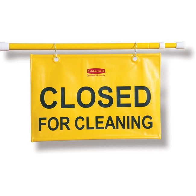 Rubbermaid Commercial Products Sign Hanging Safety Site RCP9S1500YWCT