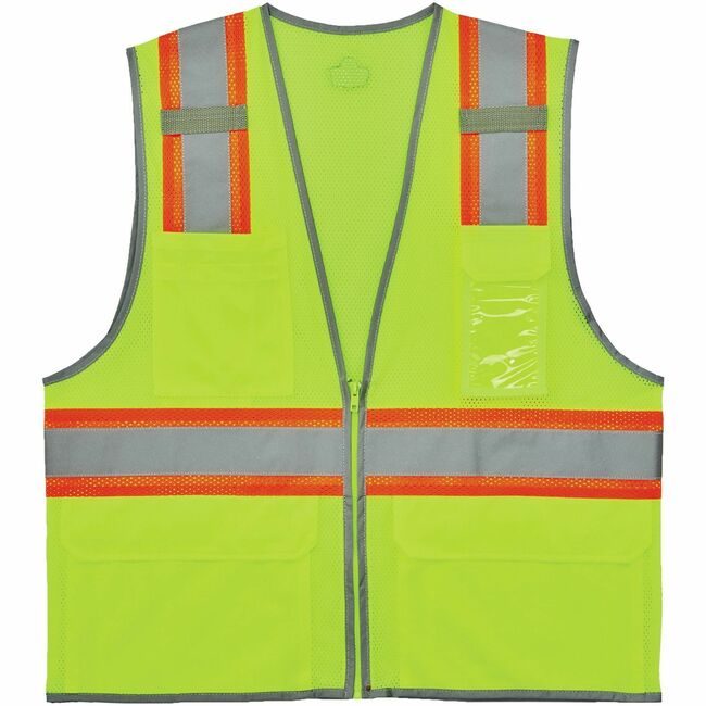 Ergodyne Vest Two-Tone Mesh Lime 5X EGO24569