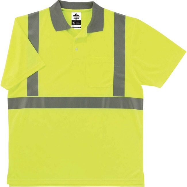 Ergodyne Polo Shirt 2X Lime EGO21646