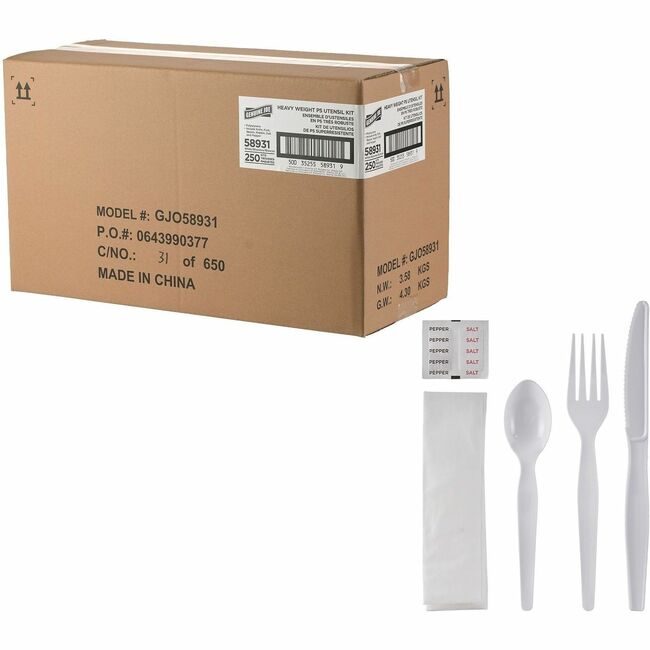 Genuine Joe Kit Hw Ps White Fksnsp GJO58931