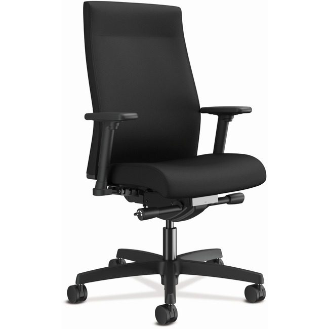 The HON Company Chair Tsk Mdbck Fbrc Black HONI2UL2AC10TK