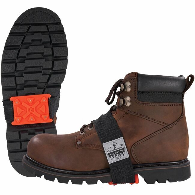 Ergodyne Cleats Ice Mid Heeled Orng EGO16321