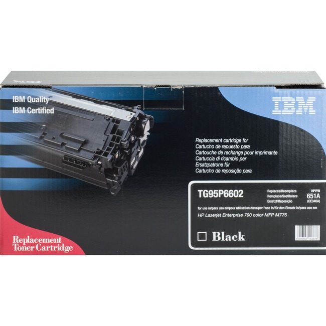 IBM Corporation Crtdg CE340A HP ENT 700 Black IBMTG95P6602