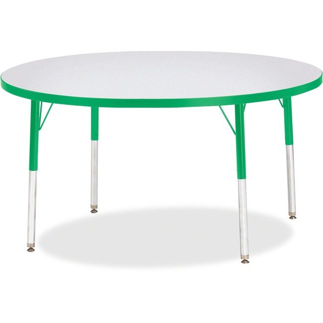Jonti-Craft, Inc. Table Activity 48"RND Gy/Gn JNT6433JCA119