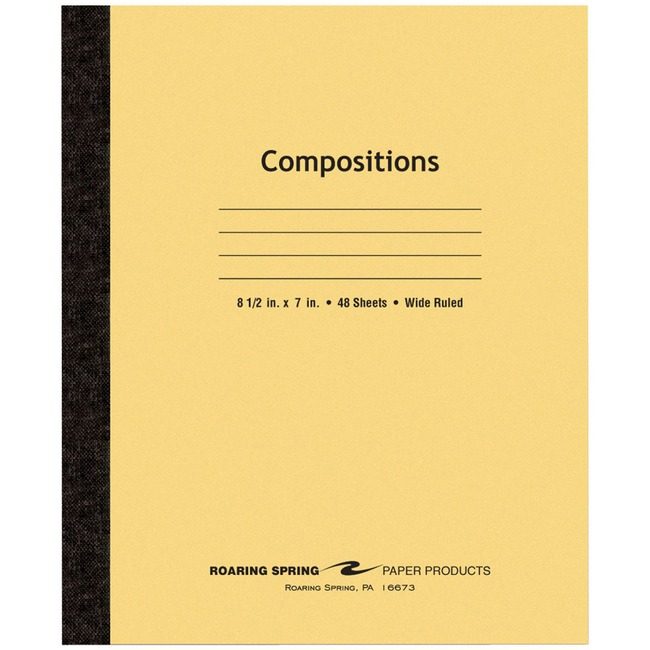 Roaring Spring Paper Products Book Composition Wide Mla ROA77308
