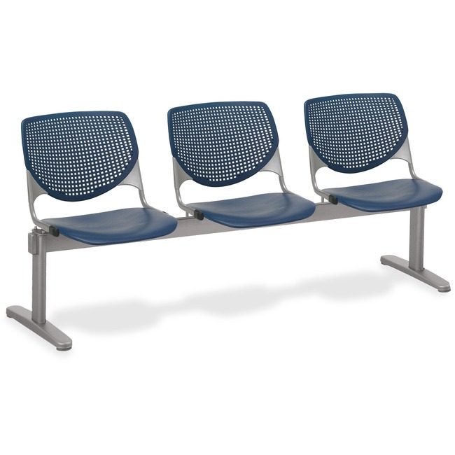KFI Seating Beamseat 3SEAT Navy/Navy KFI2300BEAM3P3