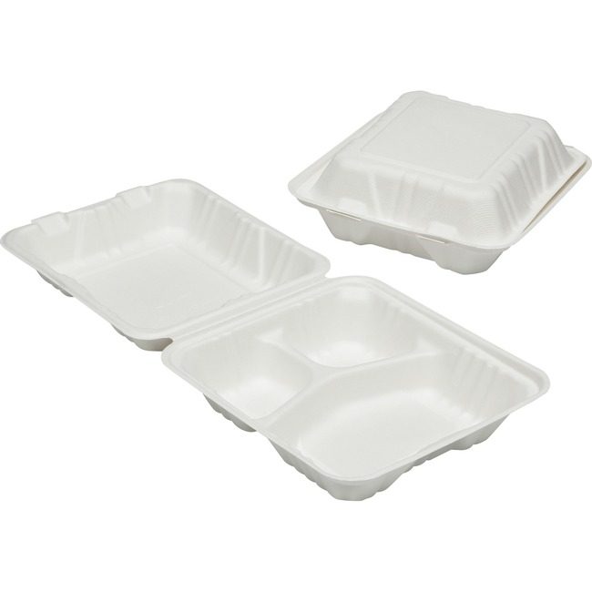 Varies / verify SKU SKU-LEVEL VERIFICATION REQUIRED Tray Mess 3COMP 8X8X3 White NSN6646905