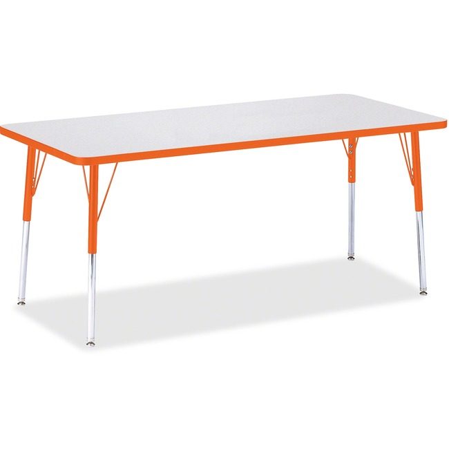 Jonti-Craft, Inc. Table Rectangle 30X72 Gy/Oe JNT6413JCA114