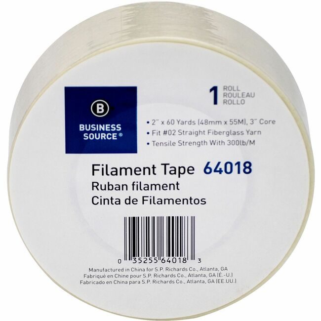 Business Source Tape Filament 300LB 2" BSN64018