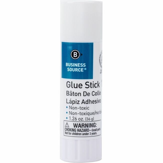Business Source Glue Stick 1.26 Clear BSN15788