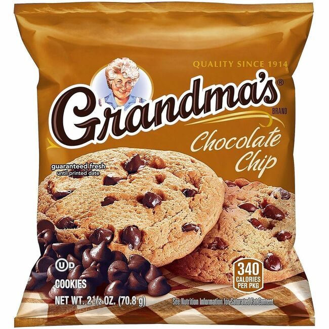 Varies / verify SKU SKU-LEVEL VERIFICATION REQUIRED Food Cookie Chocchip 60 Pack GRR29500060