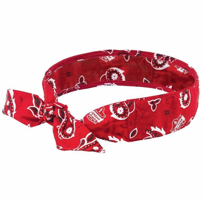 Ergodyne Headband Tie Red West EGO12305