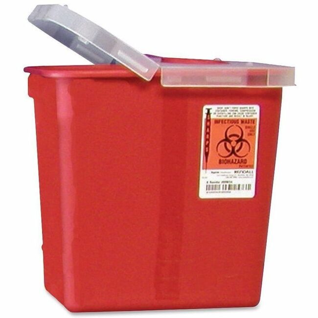 Cardinal Health / Covidien Container Sharps W/Lid 8QT CVDSRHL100990
