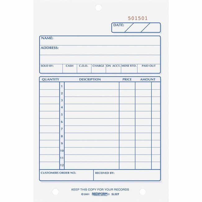 Dominion Blueline, Inc. Schneider Vizz Book Sales 12LN 50 Count 10 Pack RED5L527