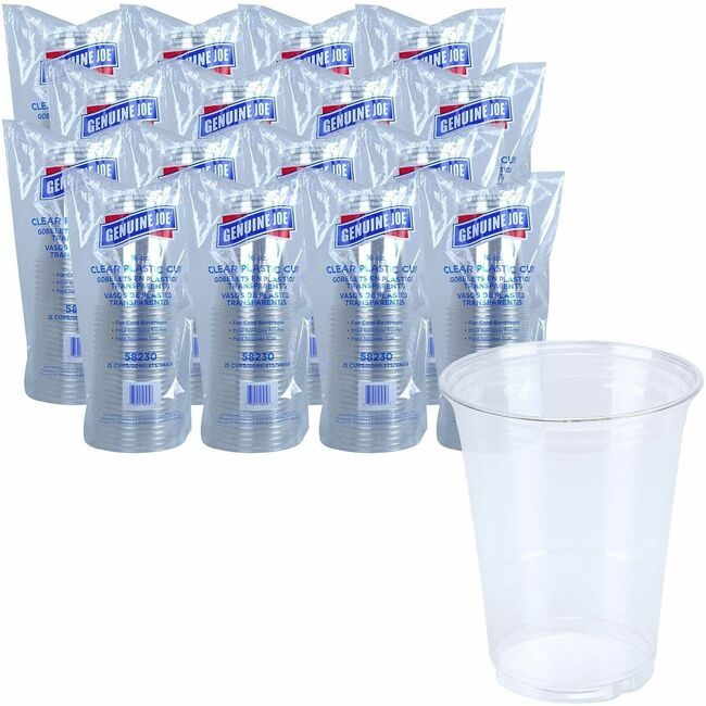 Genuine Joe Cup Cold 16OZ Clear GJO58230CT