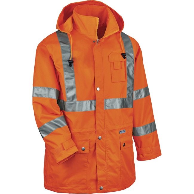 Ergodyne Rain Jacket 5X Orange EGO24319