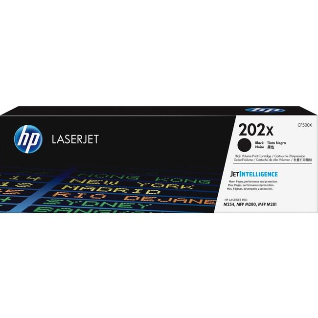 HP Inc. / Hewlett-Packard Crtdg Lsr Black HP202X HEWCF500X