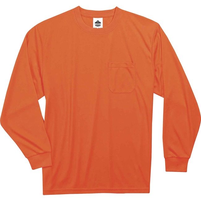 Ergodyne T-Shirt Long Sleeve 2X Orng EGO21596