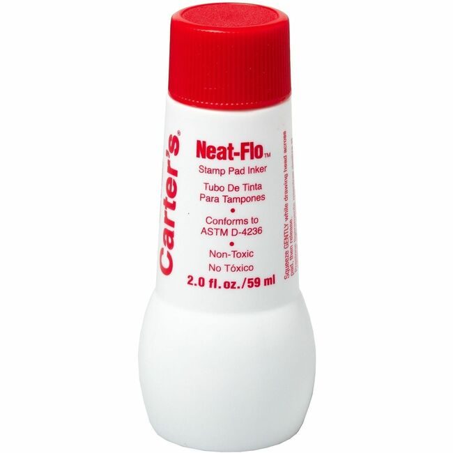 Avery Products Corporation Inker Stamp Pad Neat-Flo Red AVE21-447