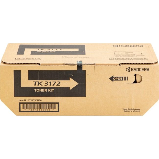 Kyocera Document Solutions Crtdg Lsr P3050DN Black 15.5K KYOTK3172