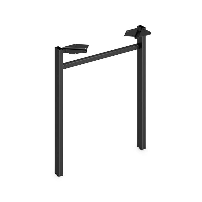 The HON Company Leg U 24"W Black HONLPLLEG24UBLK