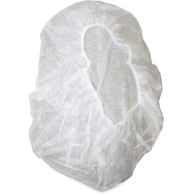 Genuine Joe Cap Spun Bond White Large GJO85140