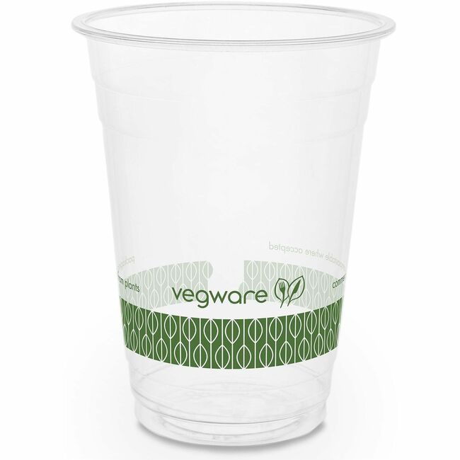 Vegware Cup Cold Pla 16OZ 1000 Count VEGR500YG