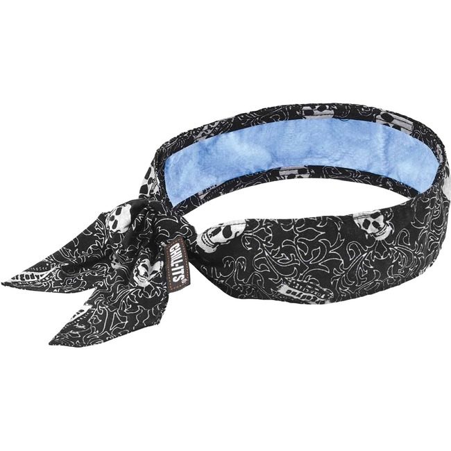 Ergodyne Bandana Cooling-Tie Skulls EGO12569