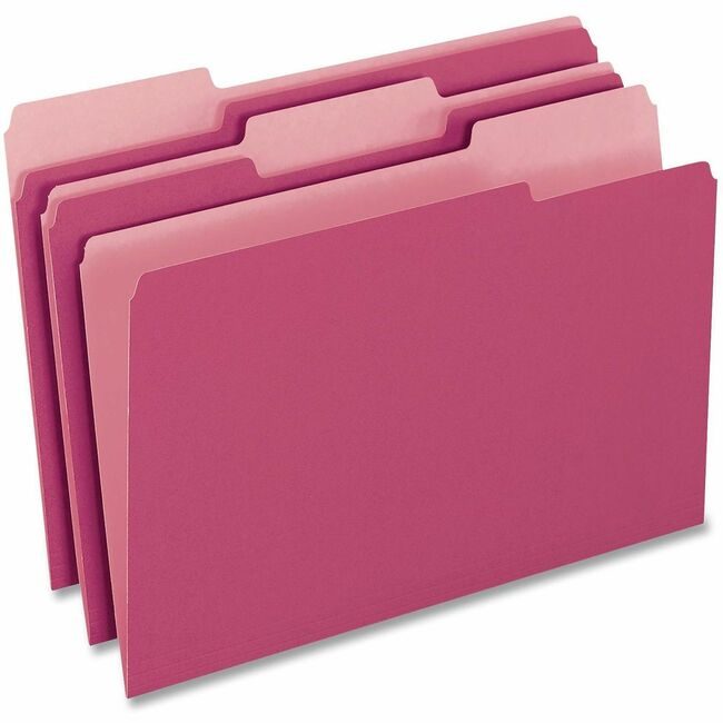 Pendaflex Folders Letter 1/3TAB Pink PFX421013PIN