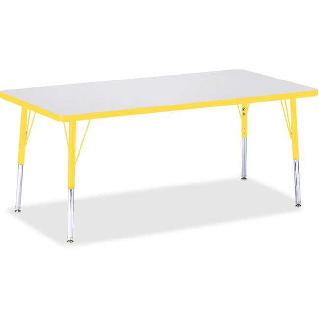 Jonti-Craft, Inc. Table Rectangle 30X60 Gy/Yw JNT6408JCE007