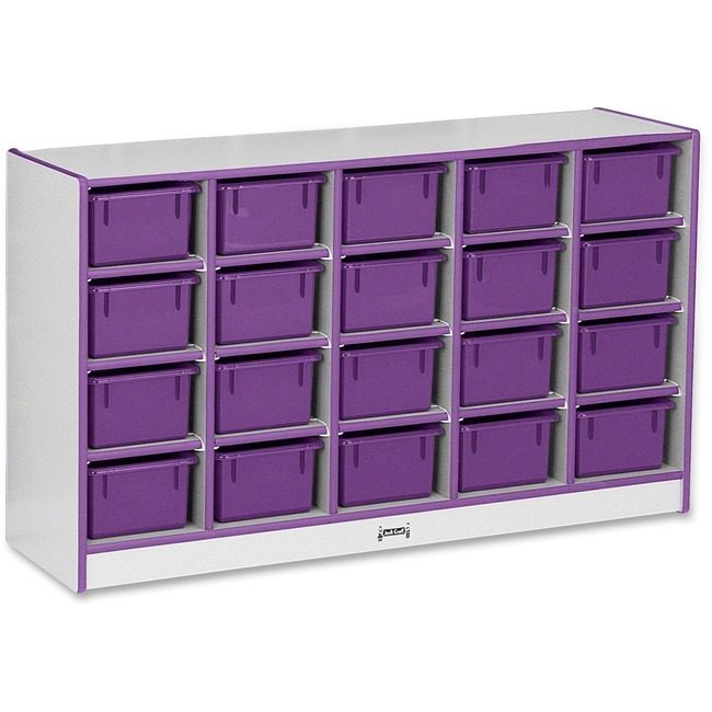 Jonti-Craft, Inc. Cubbie 20 TRAY With Bins Pe JNT0421JCWW004