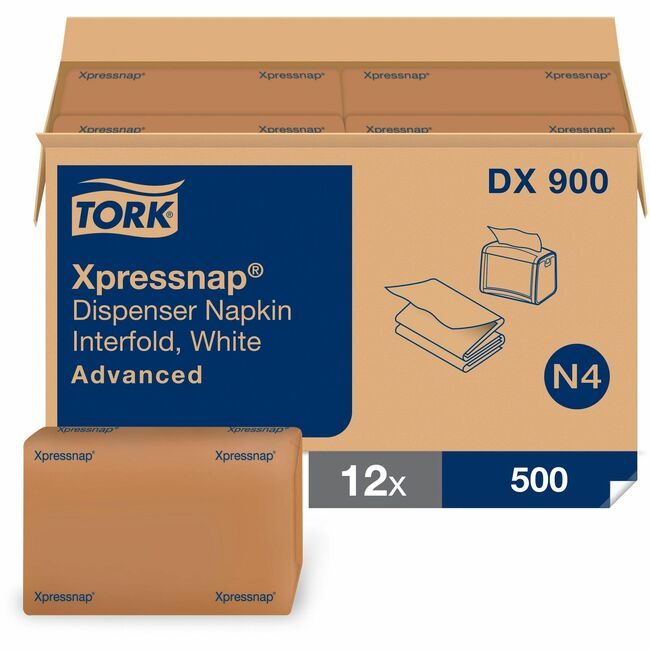 Essity Tork Napkins 1PLY White TRKDX900