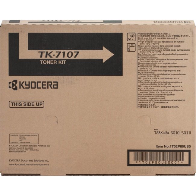 Kyocera Document Solutions Crtdg Lsr 3010I Black 20K KYOTK7107