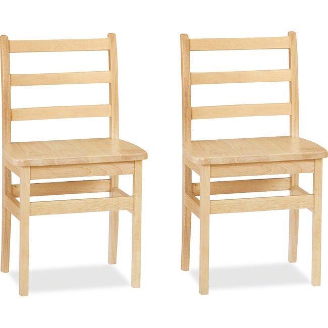 Jonti-Craft, Inc. Chair Ladderback 16"MPL 2 Pack JNT5916JC2