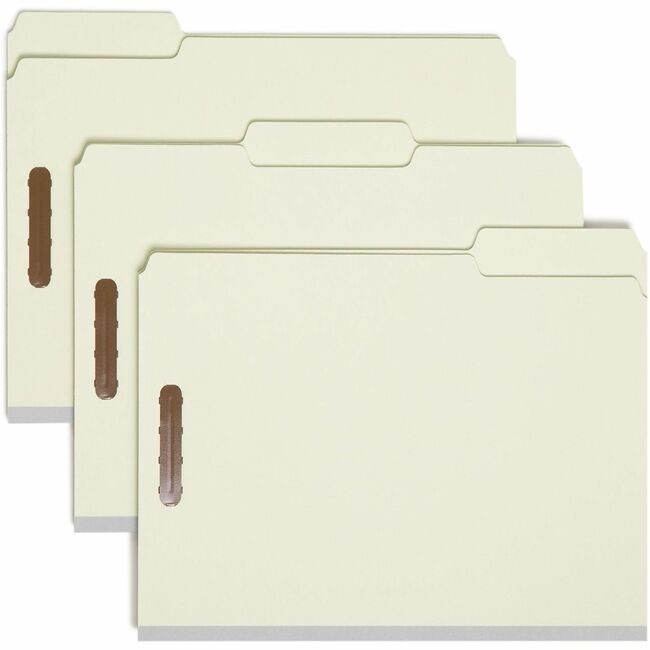 Smead Manufacturing Co. Folder Lt Rcy 1" 2K1&3 Gygn SMD15003