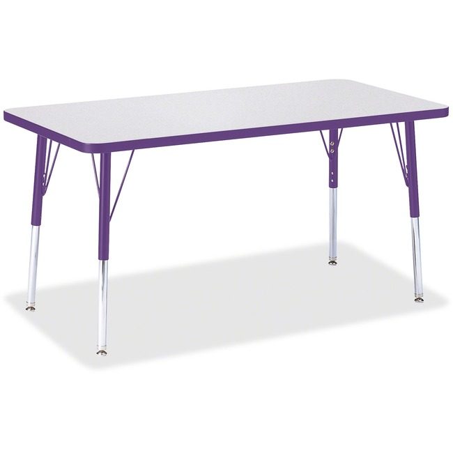 Jonti-Craft, Inc. Table Rectangle 24X48 Gy/Pe JNT6403JCA004