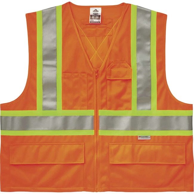 Ergodyne Vest X-Back 4X/5X Orange EGO26189