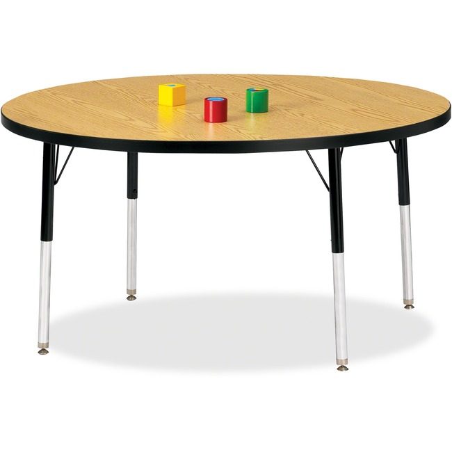 Jonti-Craft, Inc. Table Activity 48"RND Ok/Bk JNT6433JCA210
