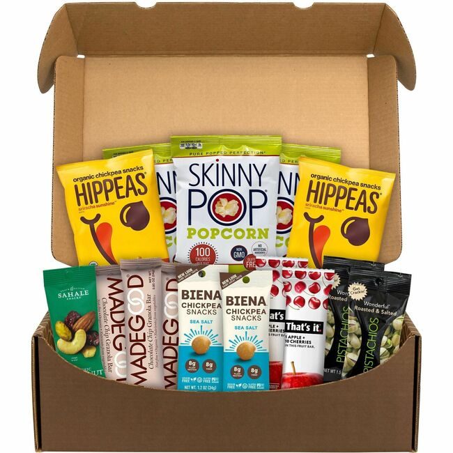 Varies / verify SKU SKU-LEVEL VERIFICATION REQUIRED Snack Box Vegan GRR70000126