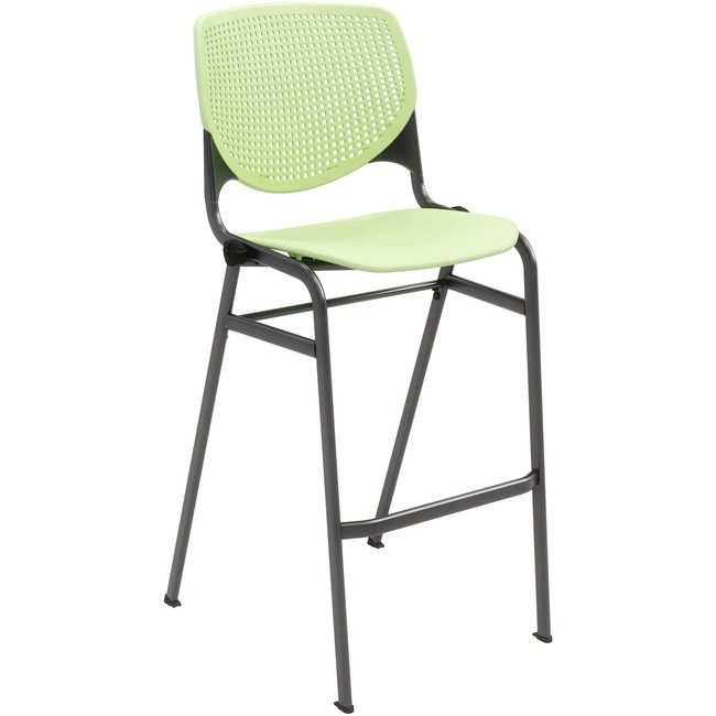 KFI Seating Barstool Stack Lmgreen KFIBR2300BKP14
