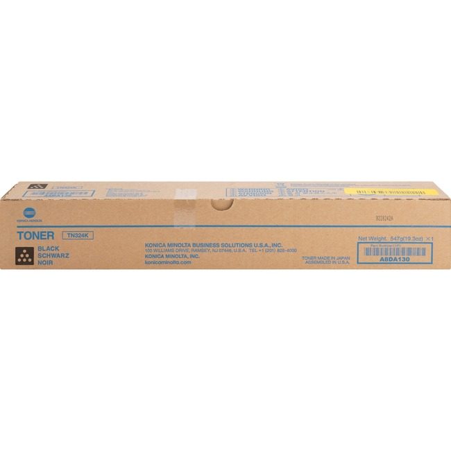 Konica Minolta Crtdg Lsr C258 C308 Black 28K KNMTN324K