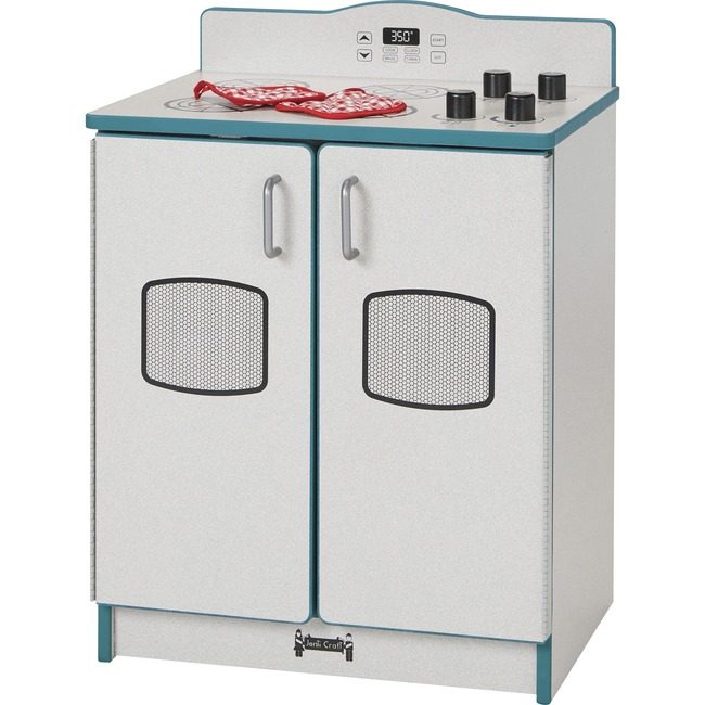 Jonti-Craft, Inc. Stove Play Kitchen Teal JNT2409JCWW005