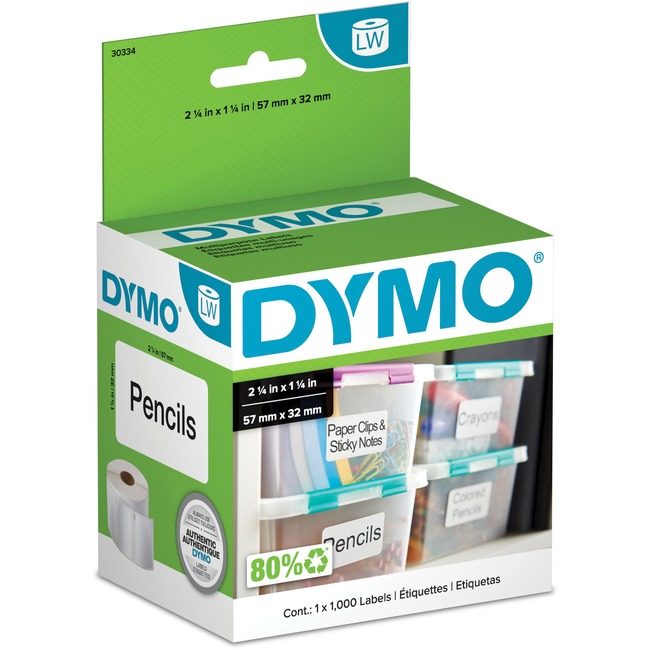 Newell Brands DYMO Label LW 2.25" X 1.25" DYM30334