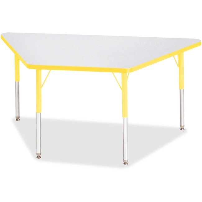 Jonti-Craft, Inc. Table Trapezoid 30X60 Gy/Yw JNT6443JCA007