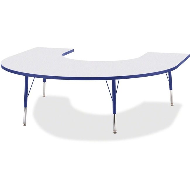 Jonti-Craft, Inc. Table Horseshoe 60X66 Gy/Be JNT6445JCE003
