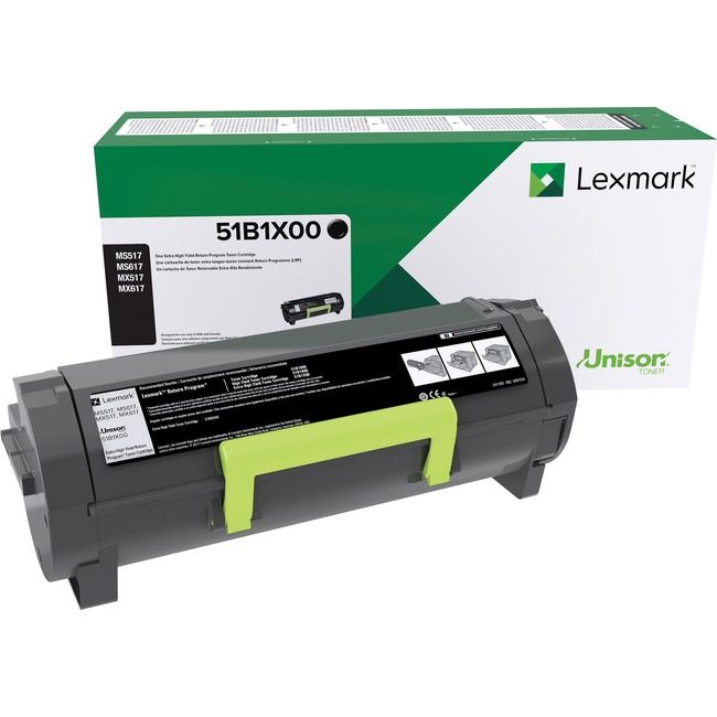 Lexmark International Crtdg MS/MX 517 617 Hy Black LEX51B1X00