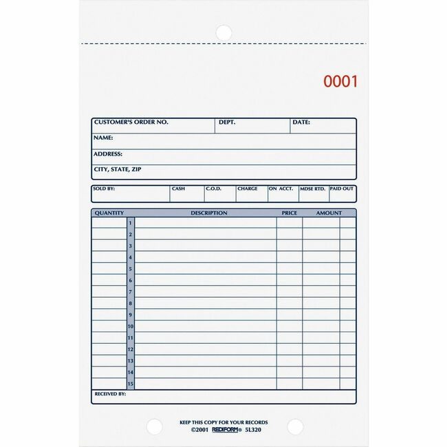 Dominion Blueline, Inc. Schneider Vizz Form Sales Order 2PT Crbnls RED5L320