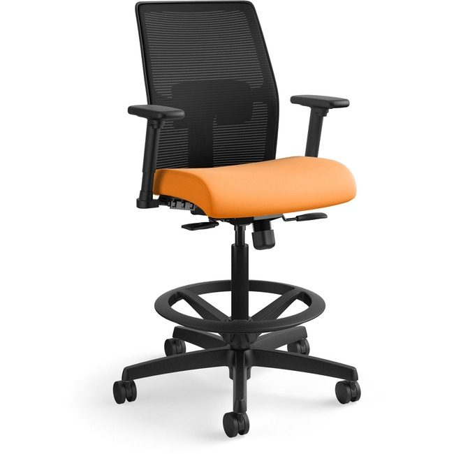 The HON Company Chair Stool Task Mbck Ajarm HONI2S1AMLC47T