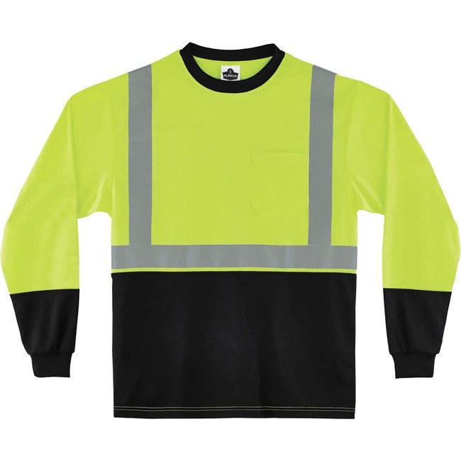 Ergodyne T-Shirt Long Sleeve XL Lime EGO22705